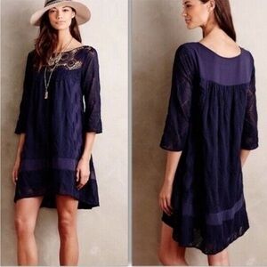 Holding Horses Navy Augusta Dress L